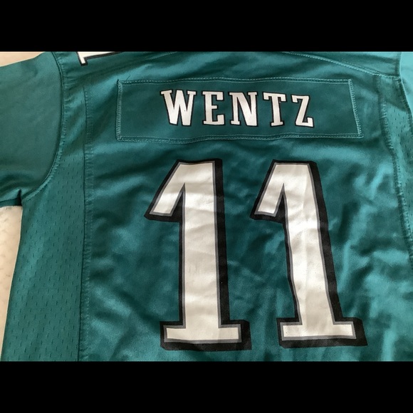 Youth Nike On Field Philadelphia Eagles “Wentz” Jersey. Size: Large (14/16) - Picture 7 of 9